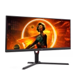 مانیتور 34 اینچ ای او سی U34G3XM - کیفیت UWQHD ۱۴۴ هرتز - Image 4