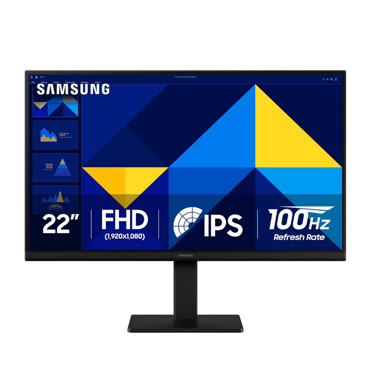 samsung-ls22d300-essential-s3-monitor مانیتور 22 اینچ سامسونگ Essential S3 LS22D300 - نرخ ۱۰۰ هرتز - Image 1
